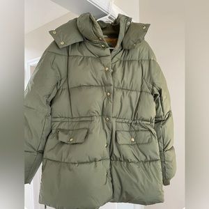 Jcrew puffer jacket